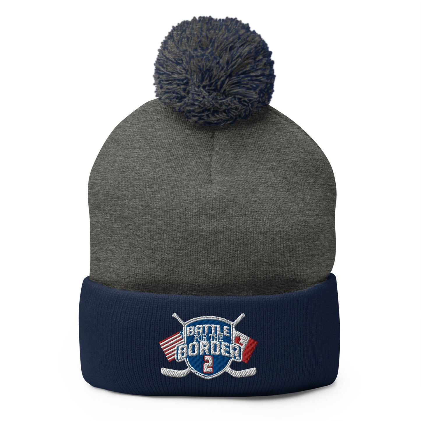 Battle For The Border Pom-Pom Beanie On site