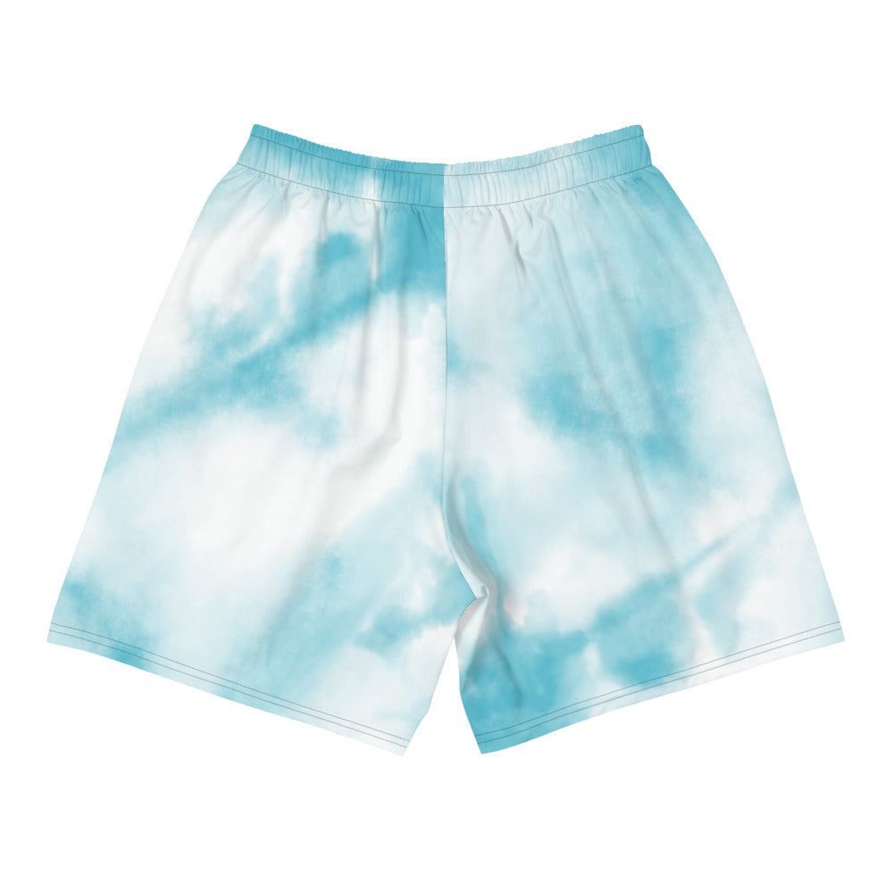CG Teal Tie-Dye Athletic Shorts