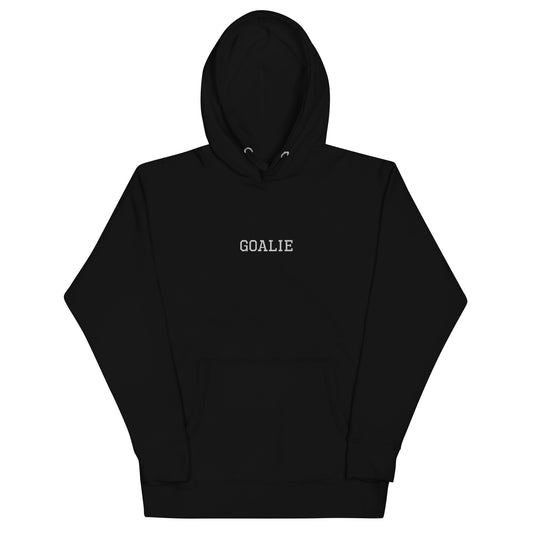 Embroidered GOALIE Unisex Hoodie