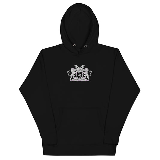 Embroidered Tendy Crest Unisex Hoodie